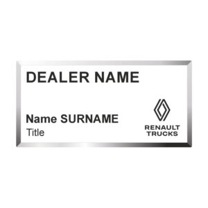 Badge LAST NAME also