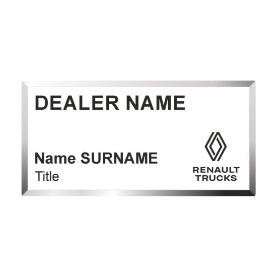 Badge LAST NAME also